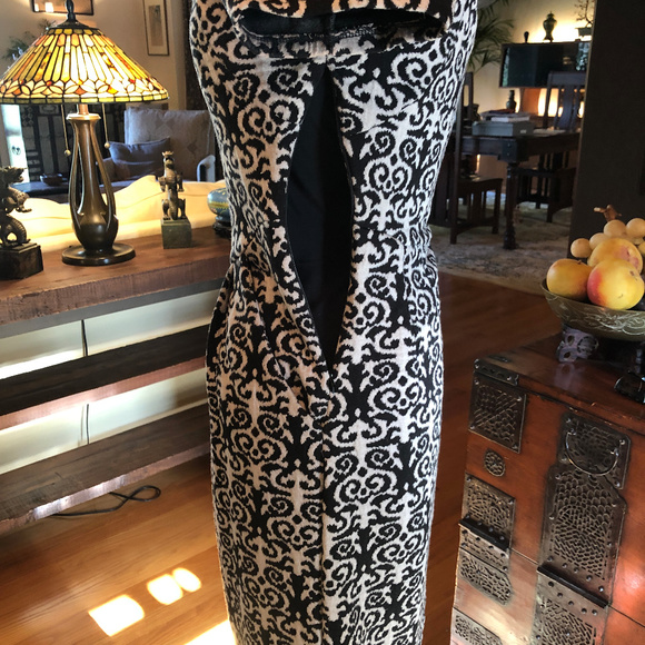 Deletta Caledonia Dress Black & Grey Size XS - Picture 6 of 8